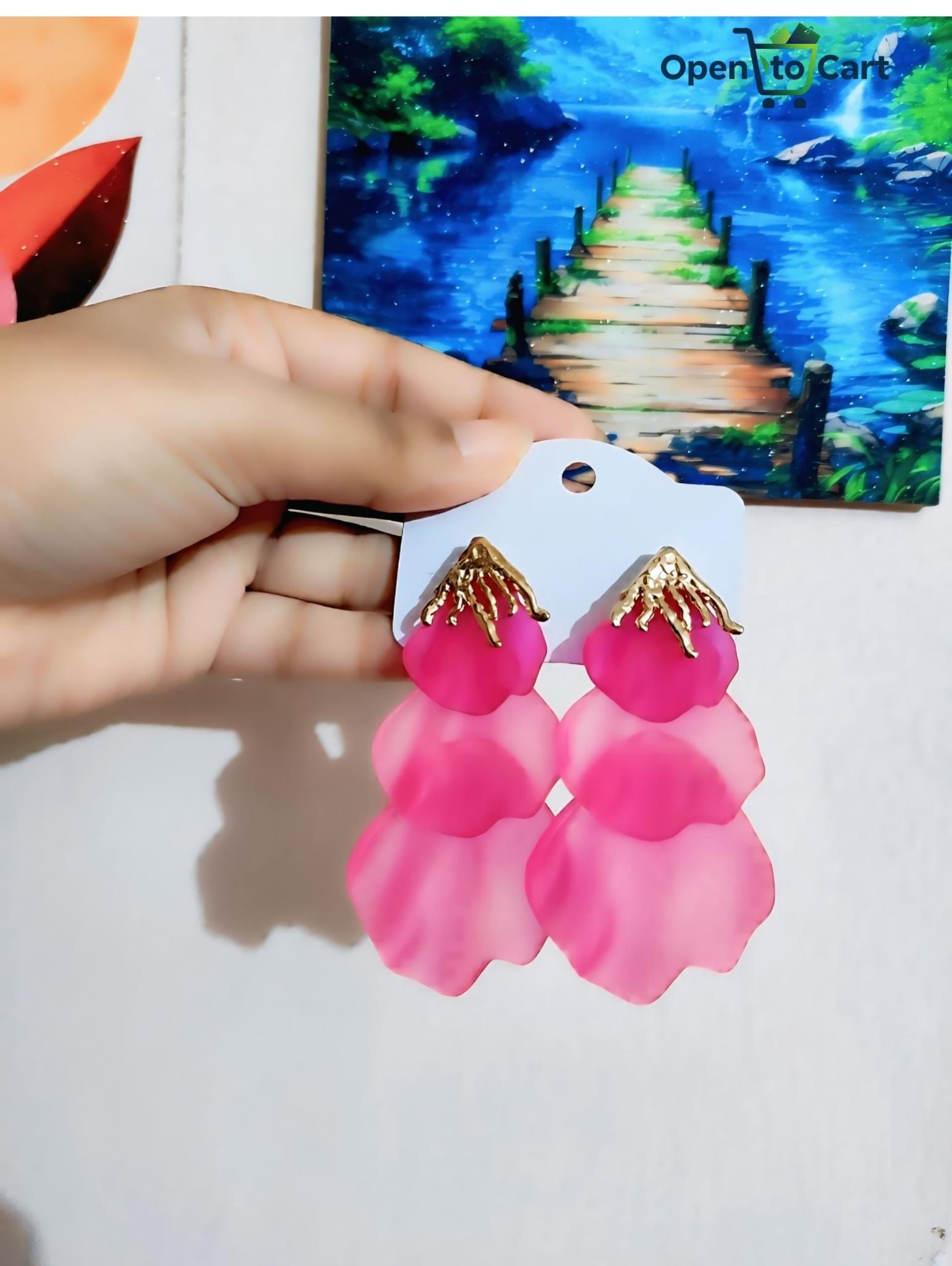 Stylish Patel Earring – Multicolor Premium Fashion Jewelry - Image 2